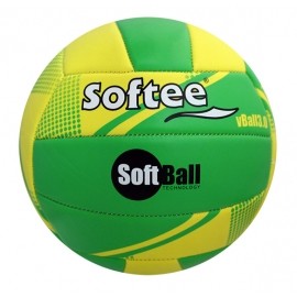BALÓN VOLEIBOL SOFTEE SOFTBALL VOLEIBOL 3.0 AMARILLO/VERDE