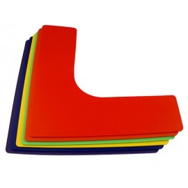 SET 6 UNIDADES DELIMITADOR CORNER POLIVINILO