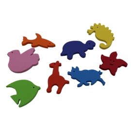 SET ANIMALES FOAM