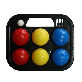 JUEGO 6 BOLAS PETANCA PVC