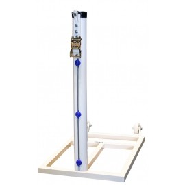 JUEGO POSTES TENIS TRASLADABLES ALUMINIO Ã˜ 90 MM