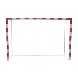 JUEGO PORTERÍAS S F.SALA/BALONMANO METÁLICAS TRASLADABLES 80X80MM CON BASE DE TUBO REDONDO