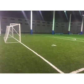 JGO PORTERÃAS FÃšTBOL 11 METÁLICAS FIJAS TUBO 100 MM REGLAMENTARIAS