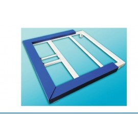 JUEGO PROTECTORES BASES DE CANASTAS BALONCESTO TRASLADABLES  DELUXE